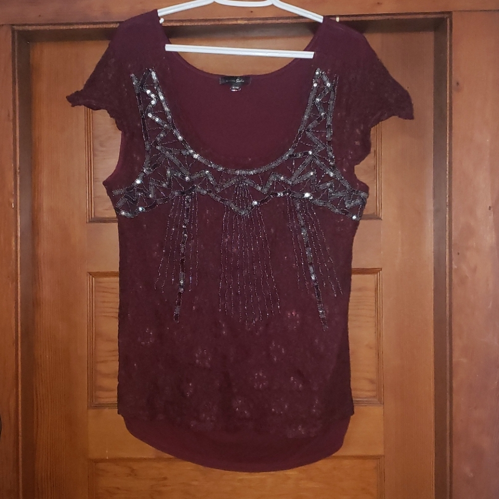 Sequin shirt
